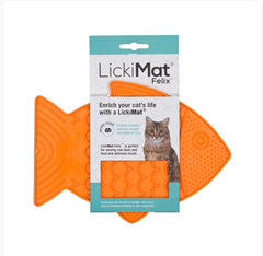 LickiMat Felix Каучуковий килимок для ласощів для котів