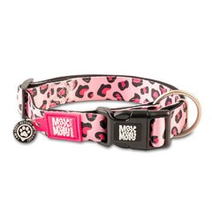 Ошейник Smart ID Collar - Leopard Pink/M