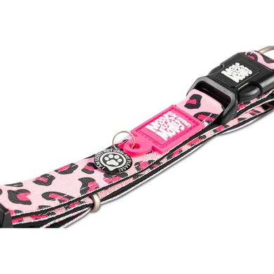 Нашийник Smart ID Collar - Leopard Pink/M