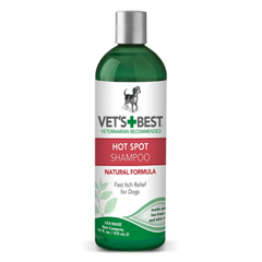VET`S BEST Hot Spot Shampoo - Шампунь для собак против зуда и раздражений