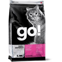 GO! REFRESH + RENEW Chicken Recipe for Cat - Гоу! Сухий корм для кошенят і кішок з куркою, фруктами та овочами 7,3 кг
