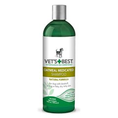 VET'S BEST Oatmeal Medicated Shampoo - Шампунь для собак с сухой кожей
