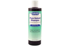 Davis Plum Natural Shampoo - Дэвис Шампунь с протеинами шелка для собак, котов, концентрат, натуральная слива, 355 мл