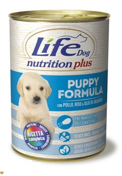 LifeDog "Nutrition Plus" - Консерва для щенков, 400 гр