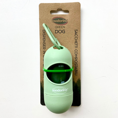 Inodorina Green Dispenser + Bio Sachets Диспенсер з біорозкладними пакетами 1 шт