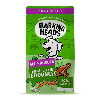 Barking Heads All Hounder Bowl Lickin' Goodness Lamb - Сухой корм для собак всех пород с ягненком