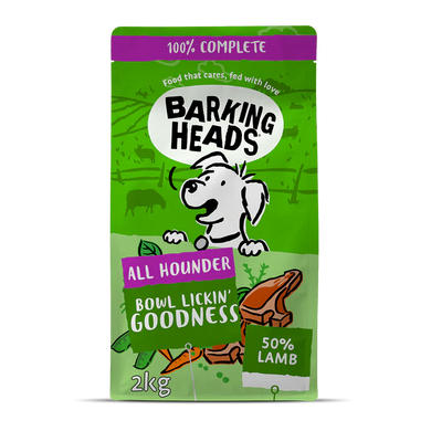 Barking Heads All Hounder Bowl Lickin' Goodness Lamb - Сухий корм для собак всіх порід з ягням