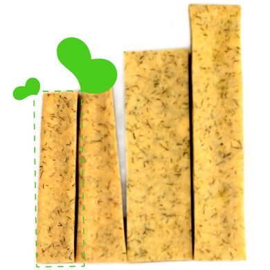 Жевательная палочка для собак Mavsy CHEESE STICK с сыром и укропом, 45 г