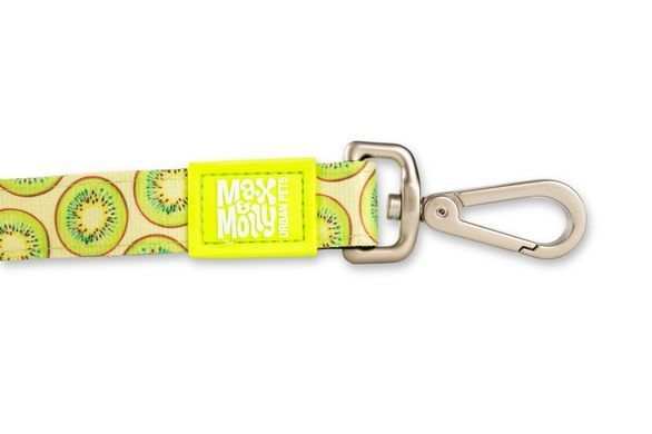 Поводок короткий для собак Max & Molly Short Leash Kiwi с принтом Киви, XS