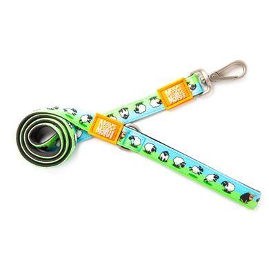 Поводок короткий для собак Max & Molly Short Leash Black Sheep с принтом Черная овечка, XS