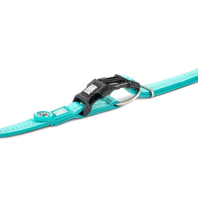 Нашийник для собак Max & Molly Smart ID Collar Matrix 2.0 Turquoise бірюзового кольору, S