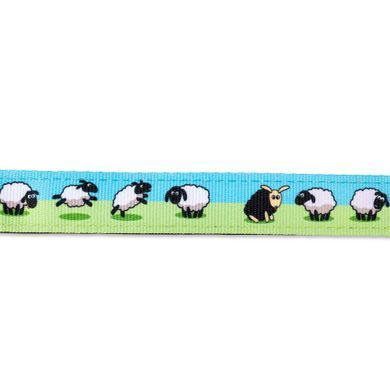 Повідець короткий для собак Max & Molly Short Leash Black Sheep з принтом Чорна овечка, XS