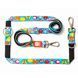 Поводок многофункциональный Max & Molly Multi-Function Leash Little Monsters с принтом Маленькие монстры, M