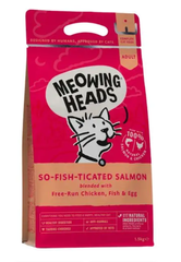 Meowing heads So-fish-ticated Salmon - "Фіш-гурман" з лососем для дорослих котів