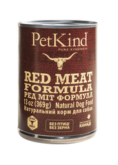 Pet Kind Red Meat Formula - Консерва для собак с говядиной, рубцом, ягненком, 370г