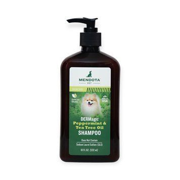 DERMagic Peppermint and Tea Tree Oil Shampoo - шампунь с перечной мятой и маслом чайного дерева, 532 мл