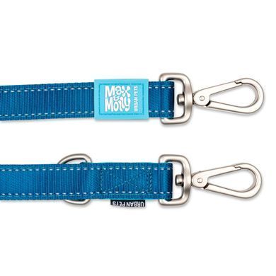Повідець багатофункціональний Max & Molly Multi-Function Leash Matrix Sky Blue блакитного кольору, M