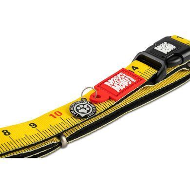 Ошейник для собак Max & Molly Smart ID Collar Ruler с принтом Линейка, XS