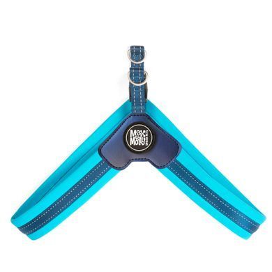 Шлейки для собак Max & Molly Q-Fit Harness Matrix Sky Blue голубого цвета, XXS