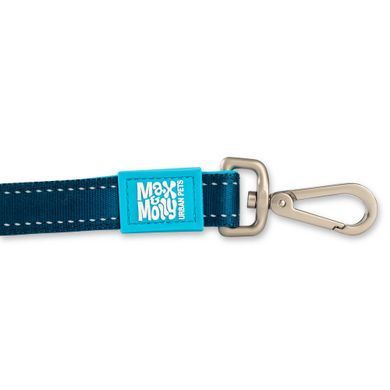 Повідець короткий для собак Max & Molly Short Leash Matrix Sky Blue блакитного кольору, S