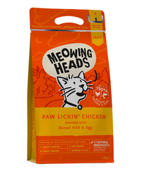 Meowing heads Paw Lickin 'Chicken - "Куряча насолода" курка з рисом для дорослих котів