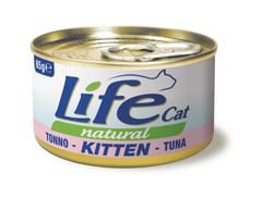 LifeCat консерва для котят с тунцом, 85 г