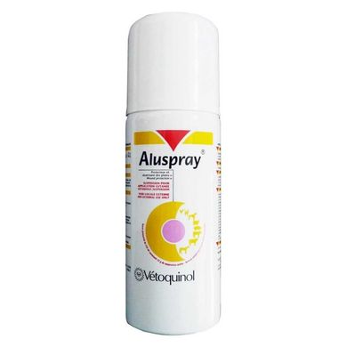 Vetoquinol Aluspray (Алюспрей) Спрей для обработки ран различного происхождения у собак и кошек