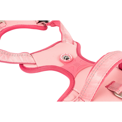 Шлейки для собак Max & Molly Smart ID Sport Harness Matrix 2.0 Rose розового цвета, M