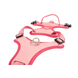 Шлейки для собак Max & Molly Smart ID Sport Harness Matrix 2.0 Rose розового цвета, M