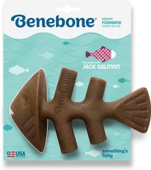Benebone Fishbone Salmon - Жевательная игрушка со вкусом лосося