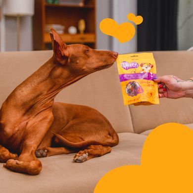 Лакомство для собак Mavsy CALCIUM BONE with DUCK утиная ножка с кальцием, 100 г