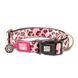Ошейник для собак Max & Molly Smart ID Collar Leopard Pink с леопардовым принтом, XS