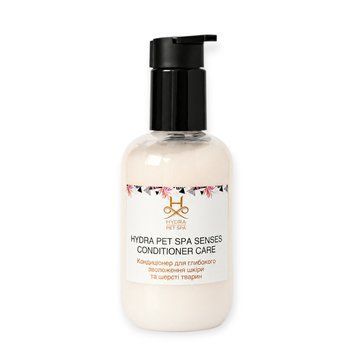 Кондиционер для глубокого увлажнения кожи и шерсти животных Hydra Pet Spa Senses Conditioner Care, 200 мл на разлив