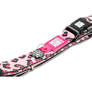 Ошейник для собак Max & Molly Smart ID Collar Leopard Pink с леопардовым принтом, XS