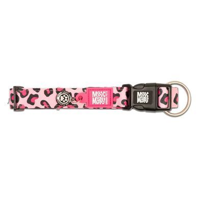 Ошейник для собак Max & Molly Smart ID Collar Leopard Pink с леопардовым принтом, XS