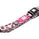 Ошейник для собак Max & Molly Smart ID Collar Leopard Pink с леопардовым принтом, XS
