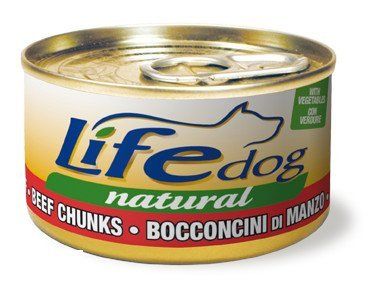 LifeDog - Влажный корм для собак говядина с овощами, 90 г