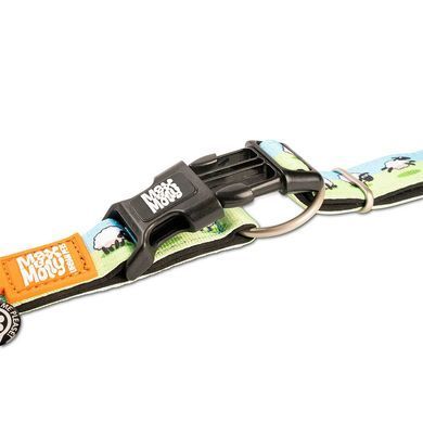 Нашийник для собак Max & Molly Smart ID Collar Black Sheep з принтом Чорна овечка, XS