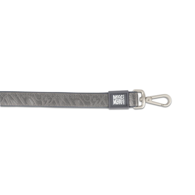 Поводок короткий для собак Max & Molly Short Leash Matrix 2.0 Stone серого цвета, L
