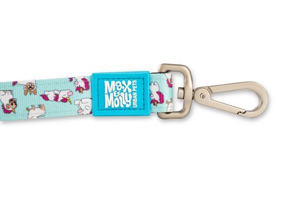 Поводок короткий для собак Max & Molly Short Leash Unicorn с принтом Единорог, XS
