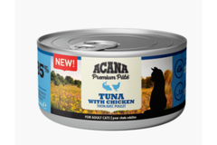 ACANA Premium Pate, Tuna with Chicken Recipe, консерв для кошек с туной и курицей 85 г
