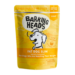 BARKING HEADS Fat Dog Slim Влажный корм "Худеющий толстячок" с курицей - пауч 300 г