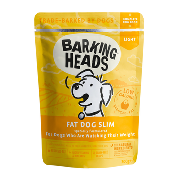 BARKING HEADS Fat Dog Slim Вологий корм "Товстунчик, який худне" з куркою - пауч 300 г