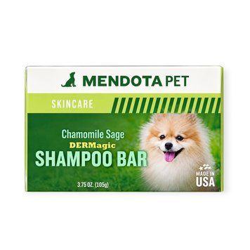 DERMagic Organic Shampoo Bar Chamomile Sage - Органический шампунь для свежести шерсти с ромашкой и шалфеем, 105 г