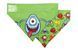Бандана для собак на нашийник Max & Molly Bandana Little Monsters з принтом Маленькі монстри, S