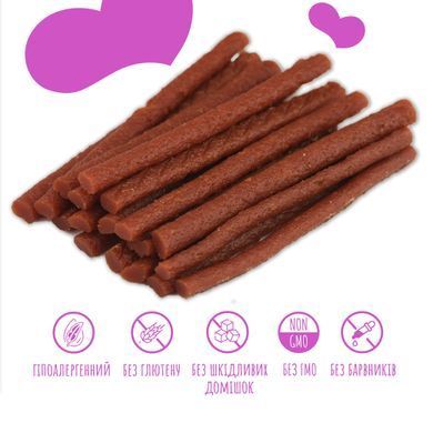 Ласощі палички для собак для догляду за зубами та яснами Mavsy DUCK sticks з качкою, 120 г
