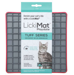 LickiMat Playdate Каучуковый коврик для лакомства для кошек