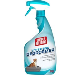 Simple Solution Cat Litter Box Deodorized - Спрей для чищення і усунення запахів у котячих туалетах, 945 мл