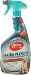 Simple Solution Hardfloors stain and odor remover, Для нейтрализации запахов и удаления стойких пятен c твердых поверхностей 945 мл