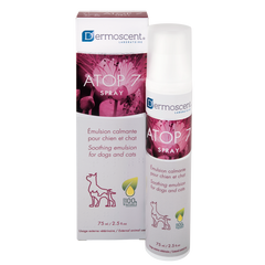 Dermoscent ATOP 7® Spray +, роздратована, суха шкіра, алергія, 75 мл